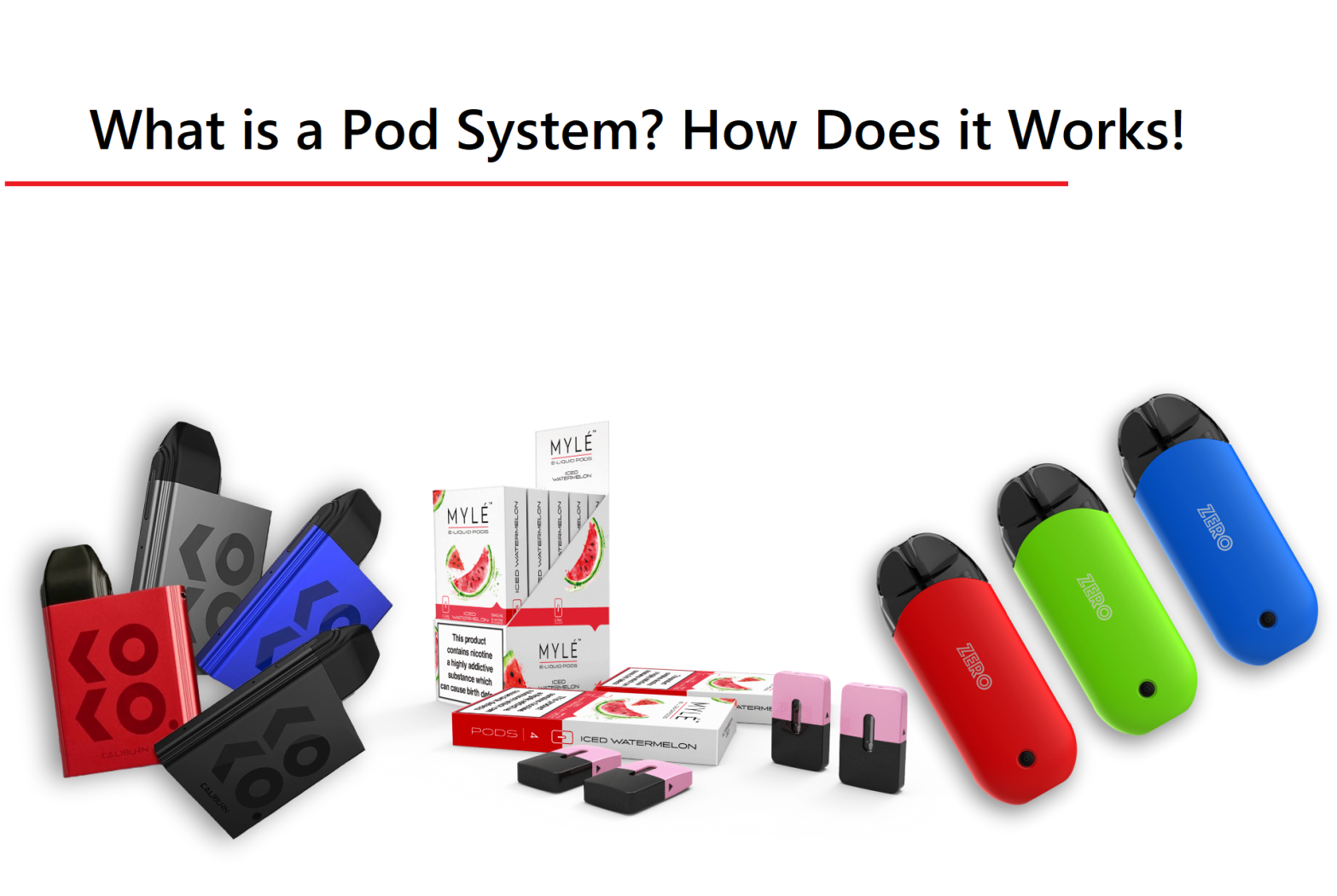 Pod systems & Pods for devices